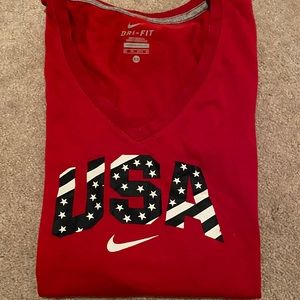 Nike USA dri-fit top